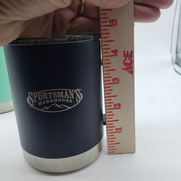 Set of 2 Sportsman’s Wearhouse‎ Stainless Steel Insulated Travel Mugs w/Lids - Picture 9 of 9
